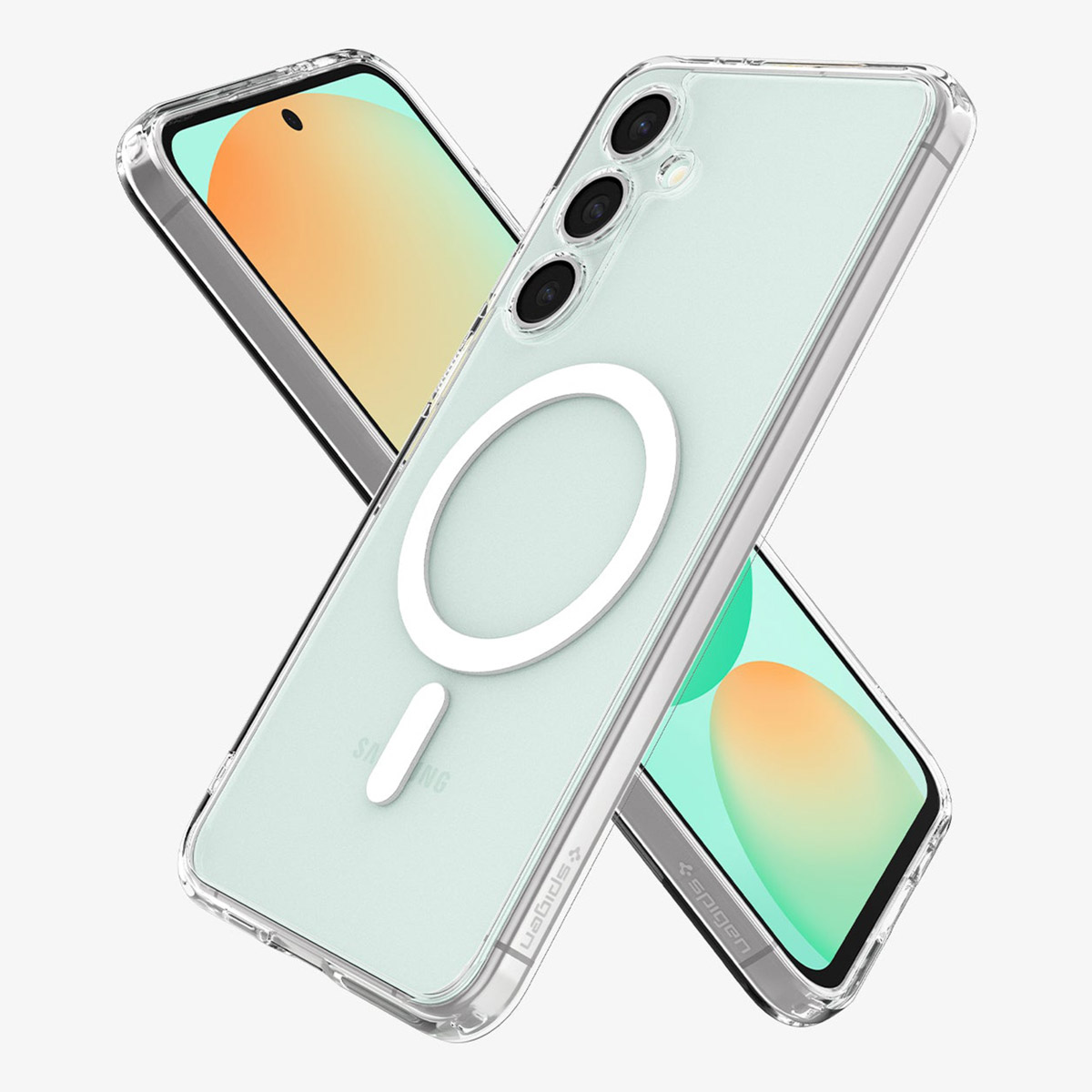 Spigen Ultra Hybrid Backcover MagSafe Samsung Galaxy S24 FE - White - Afbeelding 3