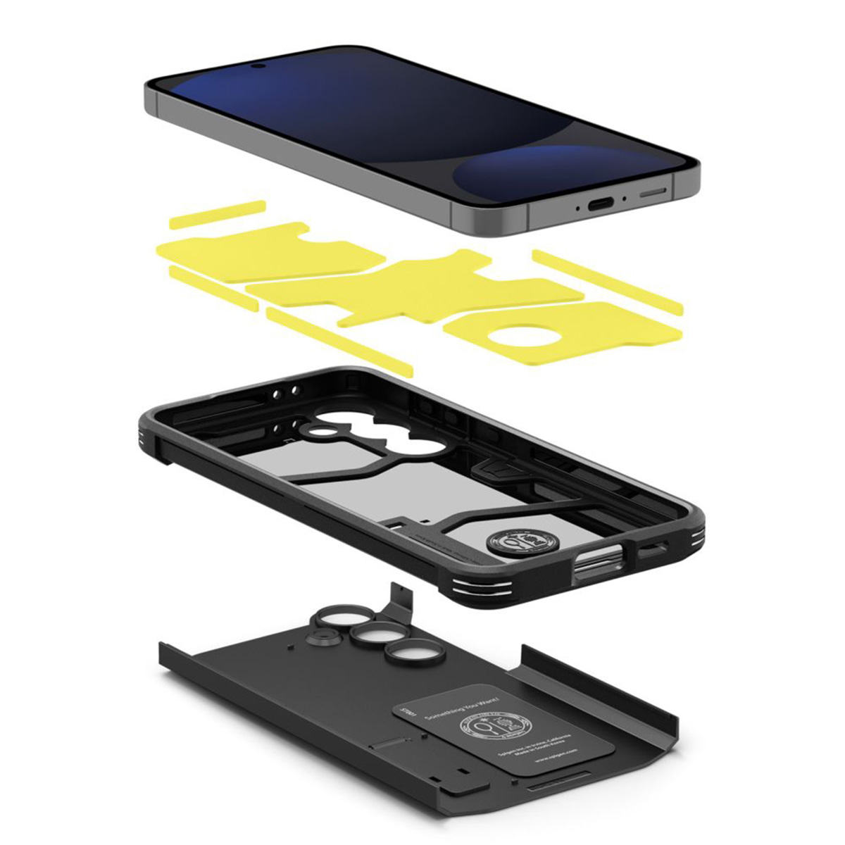 Spigen Tough Armor Backcover Samsung Galaxy S24 FE - Black - Afbeelding 5