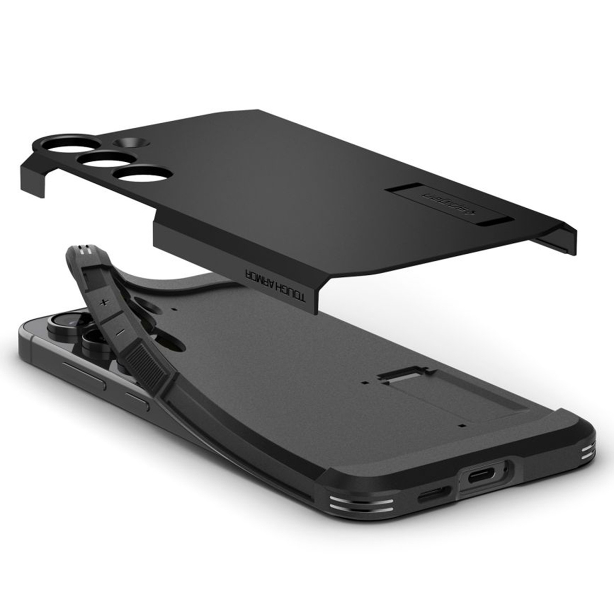 Spigen Tough Armor Backcover Samsung Galaxy S24 FE - Black - Afbeelding 8