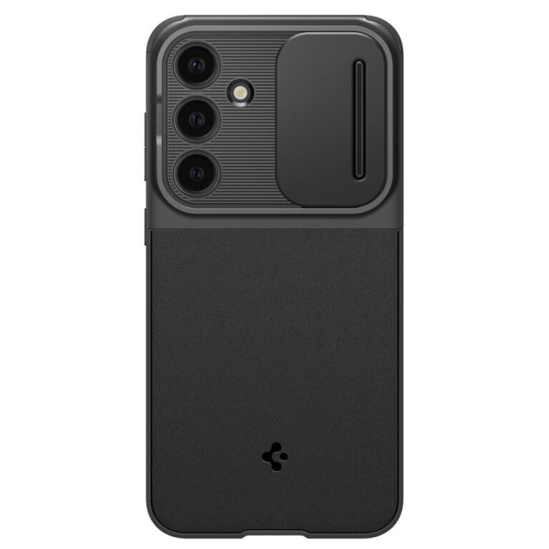 Spigen Optik Armor Camera Slider Samsung Galaxy S24 FE - Black - Afbeelding 10
