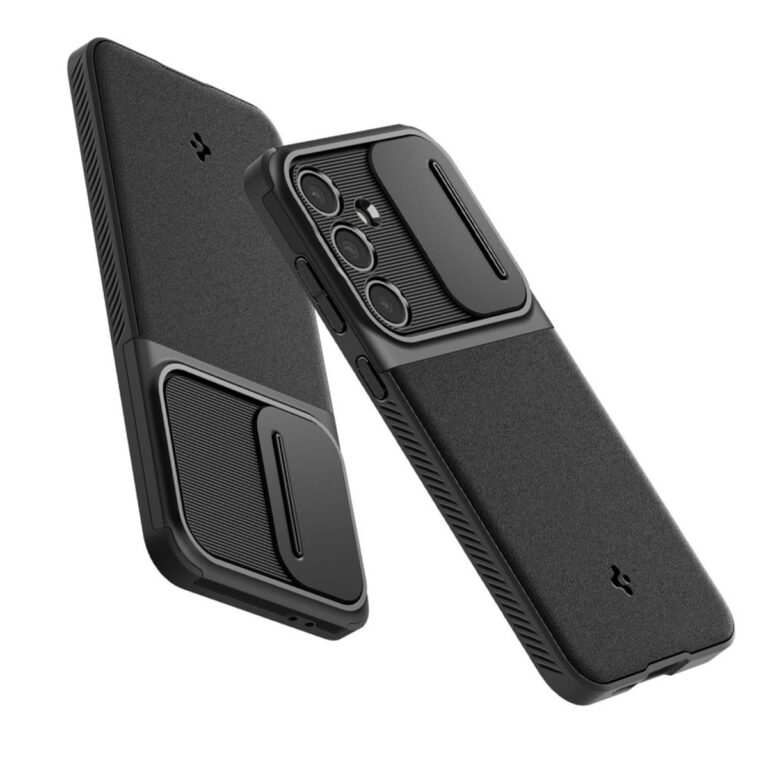 Spigen Optik Armor Camera Slider Samsung Galaxy S24 FE - Black - Afbeelding 4