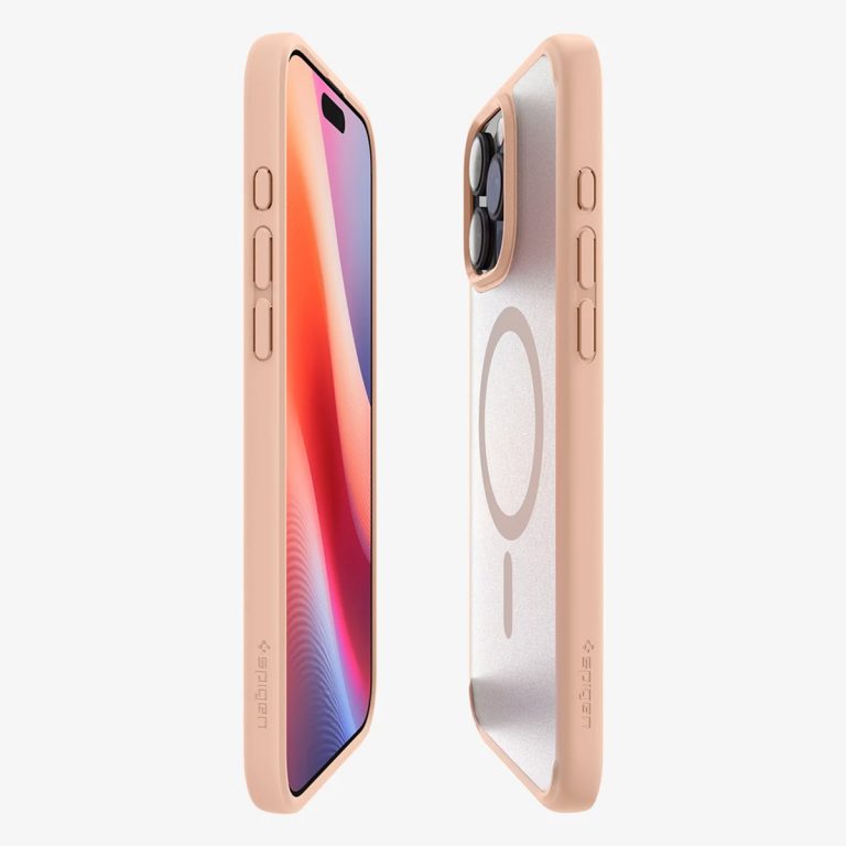 Spigen Ultra Hybrid Backcover MagSafe Apple iPhone 16 Pro Max - Roze Titanium - Afbeelding 3