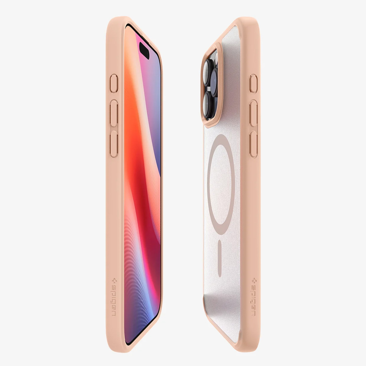 Spigen Ultra Hybrid Backcover MagSafe Apple iPhone 16 Pro - Roze Titanium - Afbeelding 5