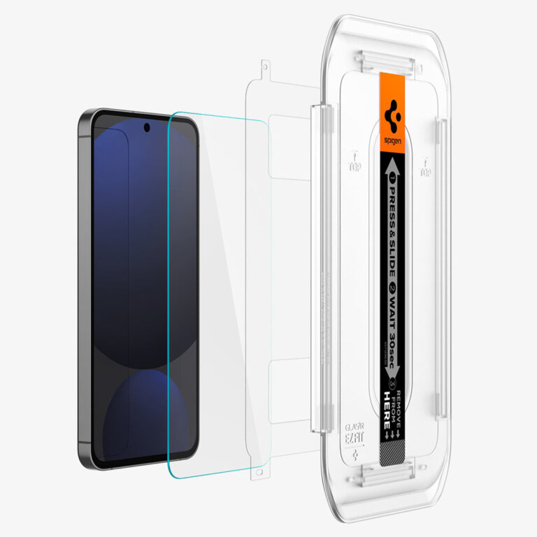 Spigen GLAStR EZ Fit Screenprotector + Applicator Samsung Galaxy A56 / S24 FE - Afbeelding 4
