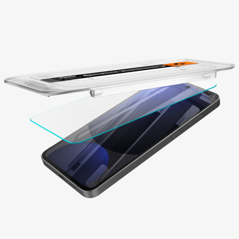 Spigen GLAStR EZ Fit Screenprotector + Applicator Samsung Galaxy A56 / S24 FE - Afbeelding 6