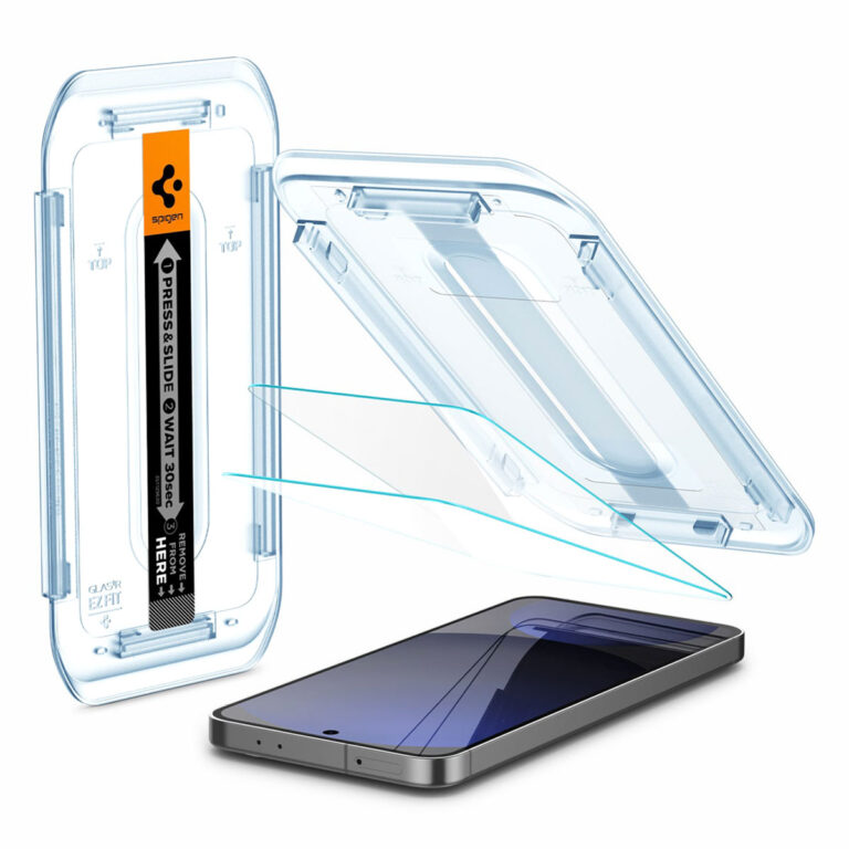Spigen GLAStR EZ Fit Screenprotector + Applicator Samsung Galaxy A56 / S24 FE - Afbeelding 2