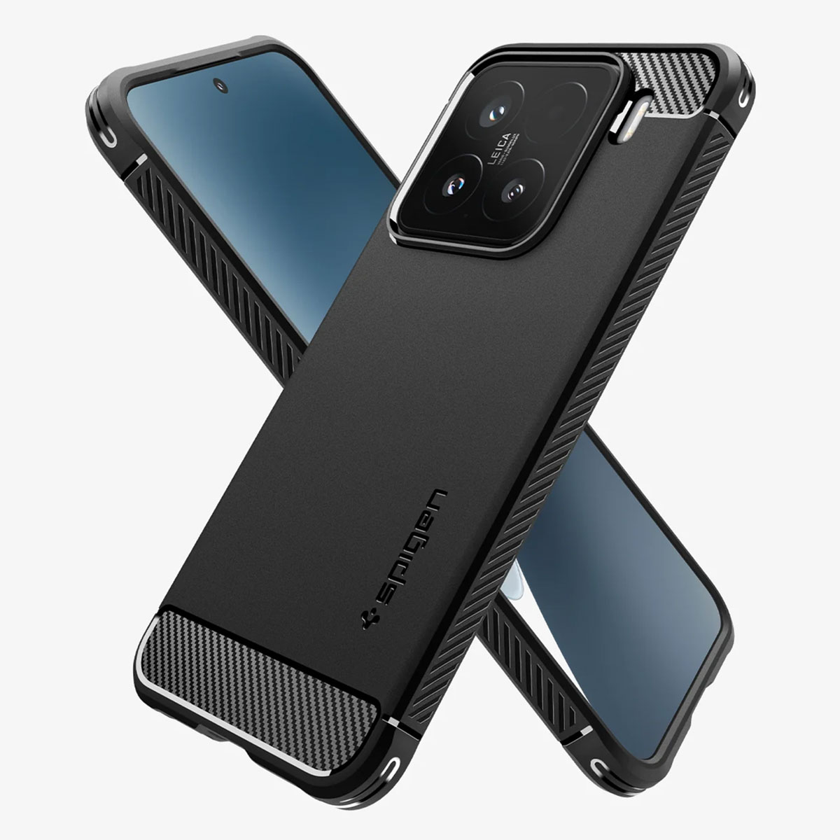 Spigen Rugged Armor Backcover Xiaomi 15 – Matte Black