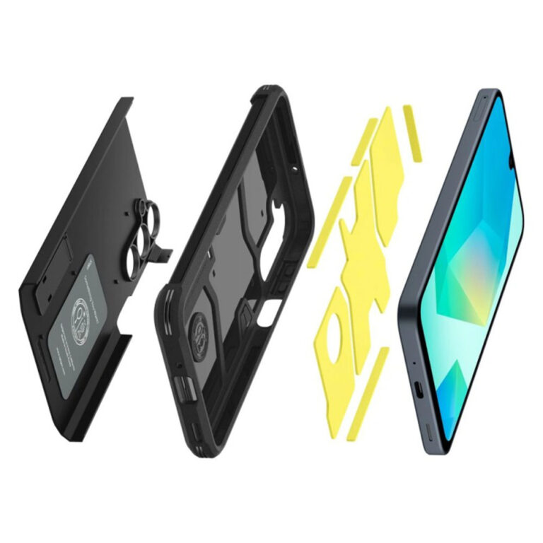 Spigen Tough Armor Backcover Samsung Galaxy A16 - Zwart - Afbeelding 6