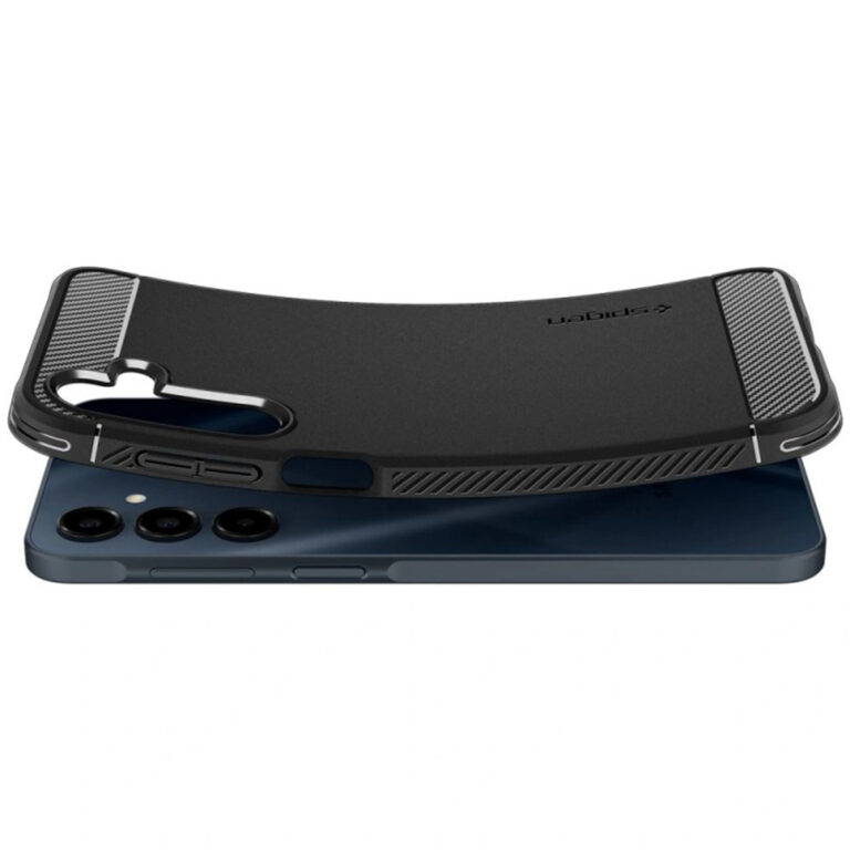 Spigen Rugged Armor Backcover Samsung Galaxy A16 - Matte Black - Afbeelding 2