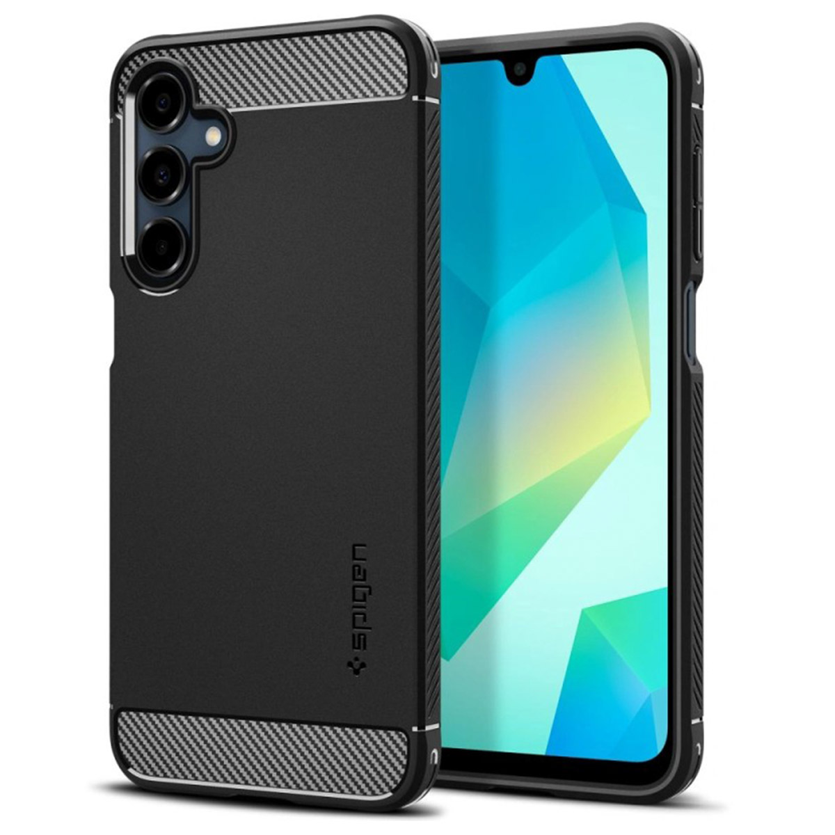 Spigen Rugged Armor Backcover Samsung Galaxy A16 – Matte Black