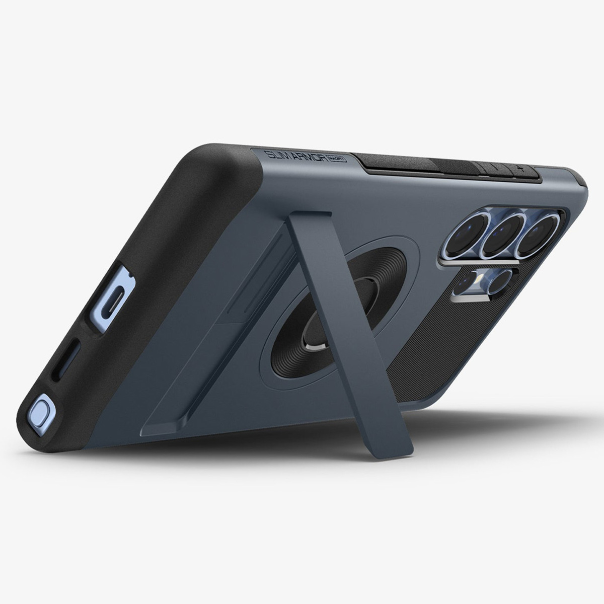 Spigen Slim Armor Backcover MagSafe Samsung Galaxy S25 Ultra - Metal Slate - Afbeelding 3