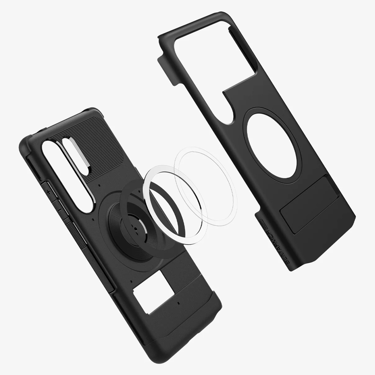 Spigen Slim Armor Backcover MagSafe Samsung Galaxy S25 Ultra - Zwart - Afbeelding 7