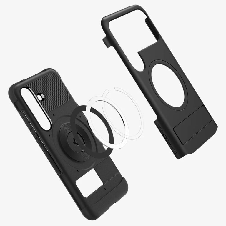 Spigen Slim Armor Backcover MagSafe Samsung Galaxy S25 Plus - Zwart - Afbeelding 7