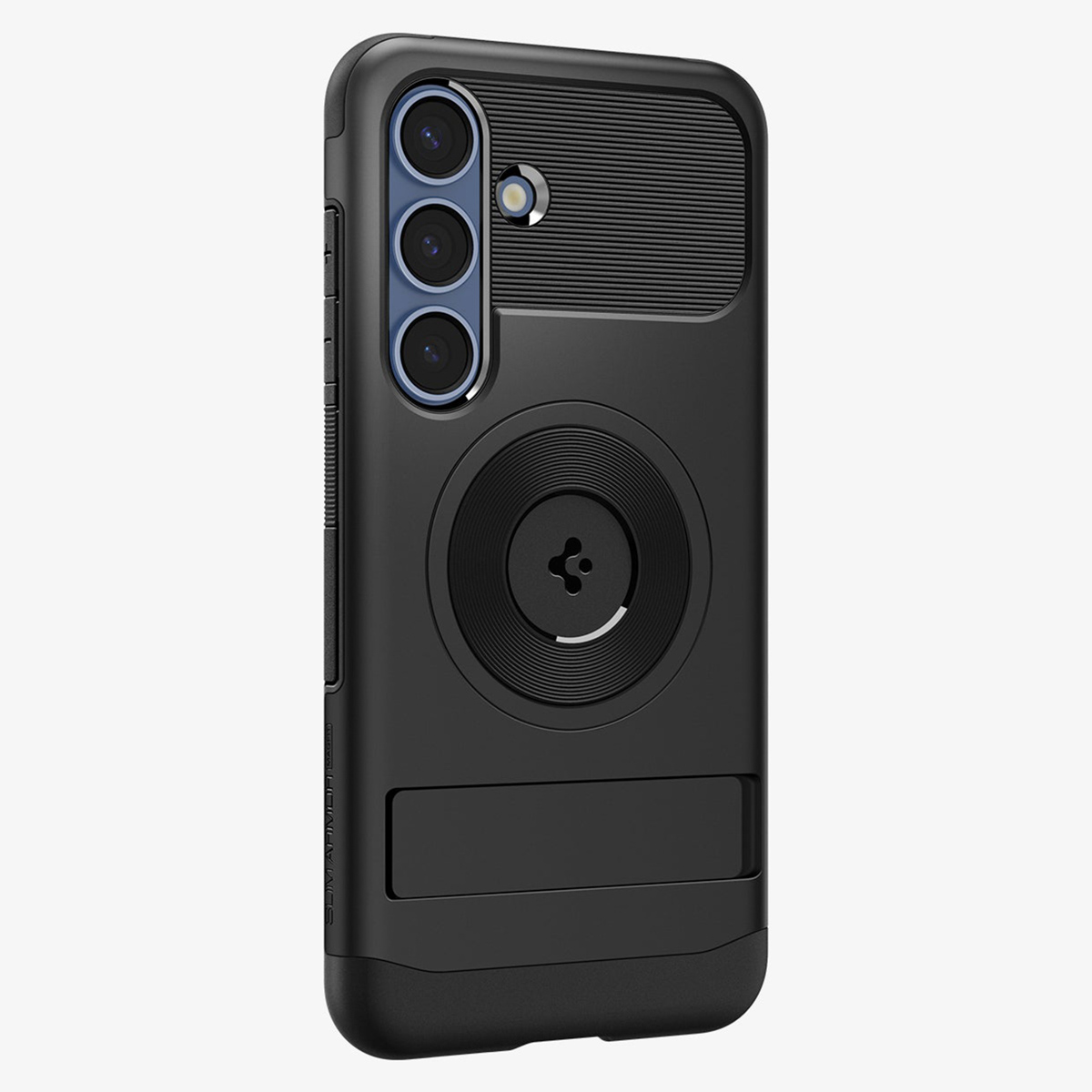 Spigen Slim Armor Backcover MagSafe Samsung Galaxy S25 - Zwart - Afbeelding 4