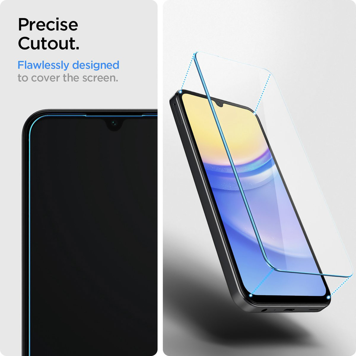 Spigen GLAStR Slim Screenprotector 2-pack Samsung Galaxy A26 / A16 - Afbeelding 3
