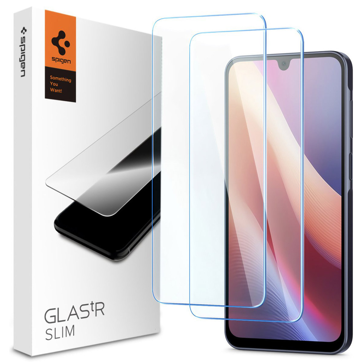 Spigen GLAStR Slim Screenprotector + Applicator 2-pack Samsung Galaxy A26 / A16 (5G)