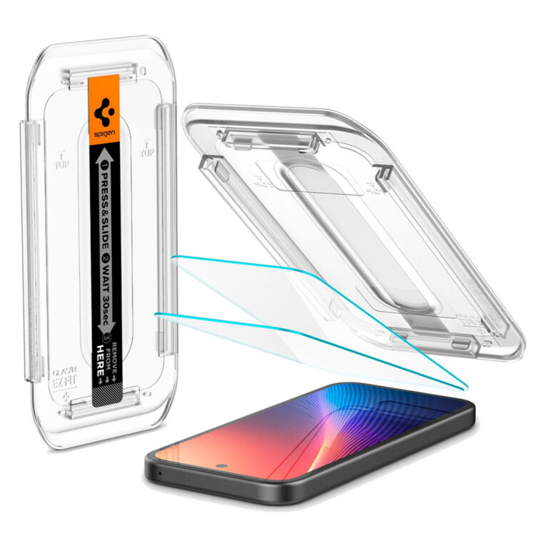 Spigen GLAStR EZ Fit Screenprotector + Applicator Google Pixel 9a - Afbeelding 2