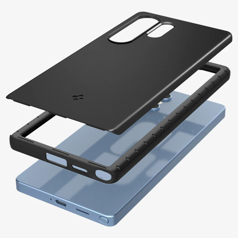 Spigen Thin Fit Backcover MagSafe Samsung Galaxy S25 Ultra - Zwart - Afbeelding 9