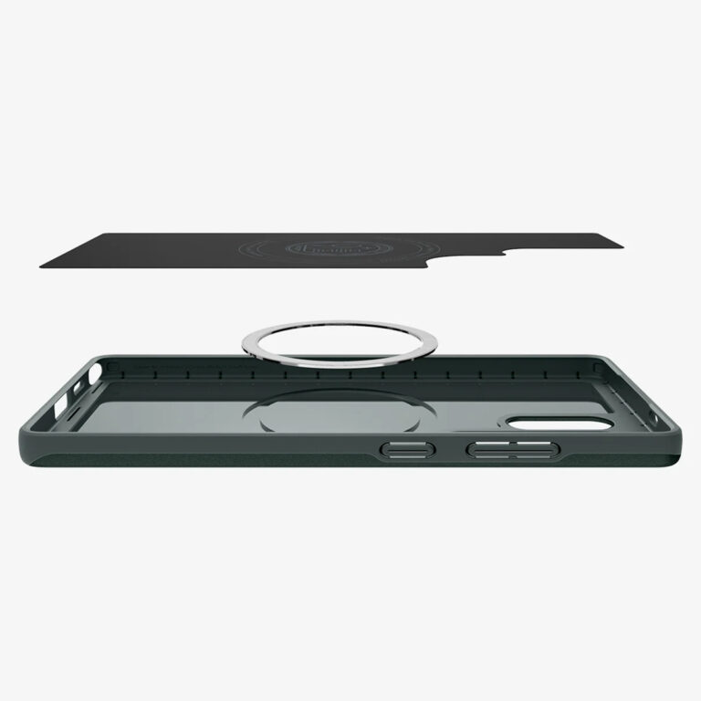 Spigen Thin Fit Backcover MagSafe Samsung Galaxy S25 Ultra - Abyss Green - Afbeelding 8