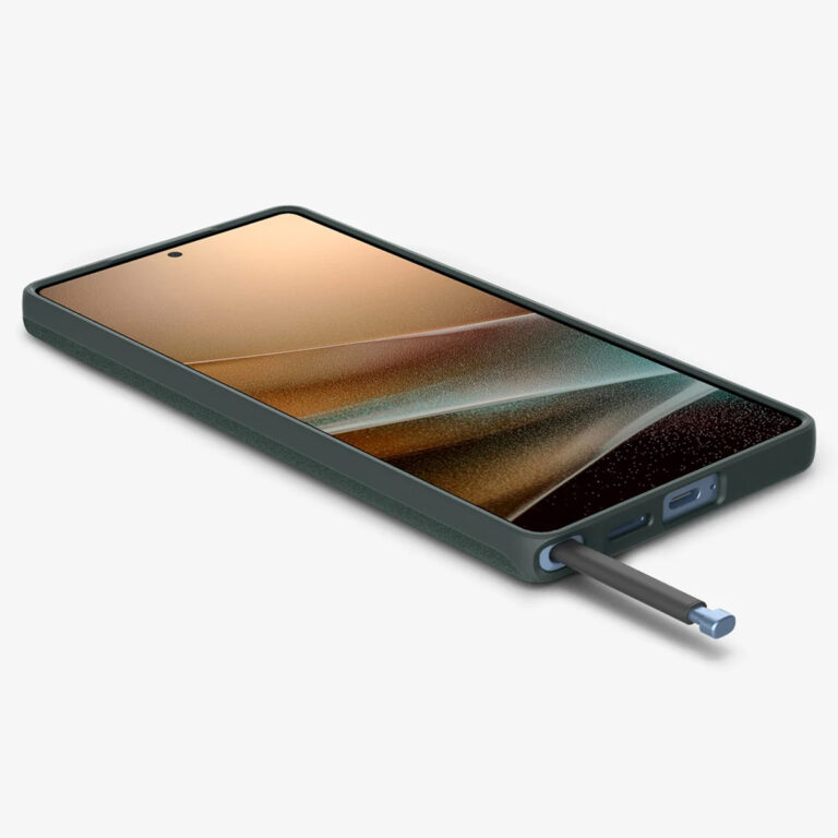 Spigen Thin Fit Backcover MagSafe Samsung Galaxy S25 Ultra - Abyss Green - Afbeelding 6
