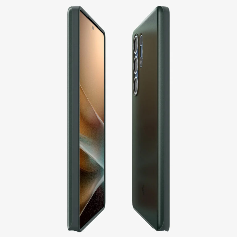 Spigen Thin Fit Backcover MagSafe Samsung Galaxy S25 Ultra - Abyss Green - Afbeelding 4