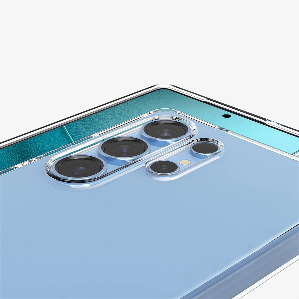 Spigen Liquid Crystal Backcover Samsung Galaxy S25 Ultra - Crystal Clear - Afbeelding 6