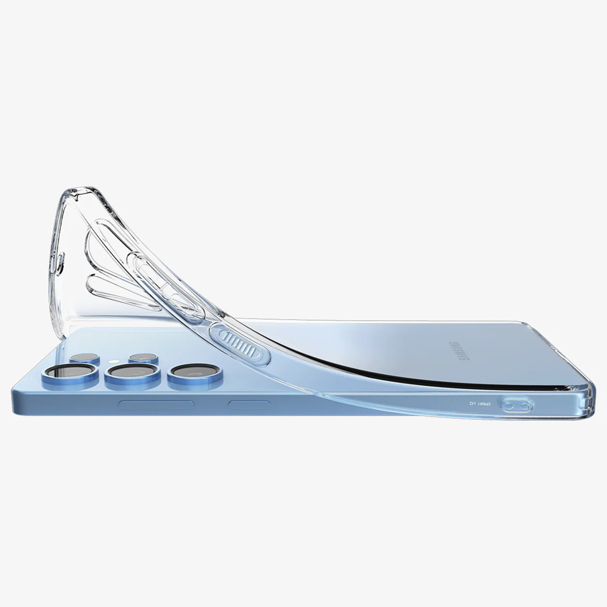 Spigen Liquid Crystal Backcover Samsung Galaxy S25 Ultra - Crystal Clear - Afbeelding 7