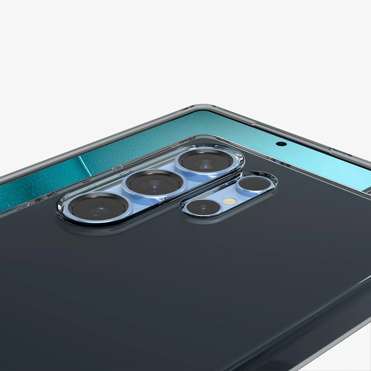 Spigen Liquid Crystal Backcover Samsung Galaxy S25 Ultra - Space Crystal - Afbeelding 6