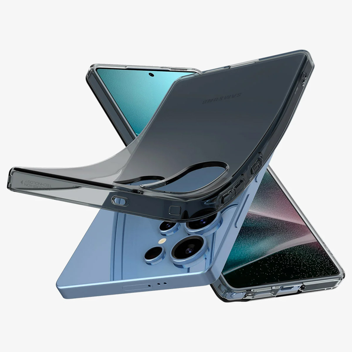 Spigen Liquid Crystal Backcover Samsung Galaxy S25 Ultra - Space Crystal - Afbeelding 3