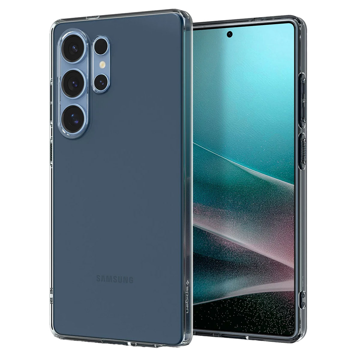 Spigen Liquid Crystal Backcover Samsung Galaxy S25 Ultra – Space Crystal