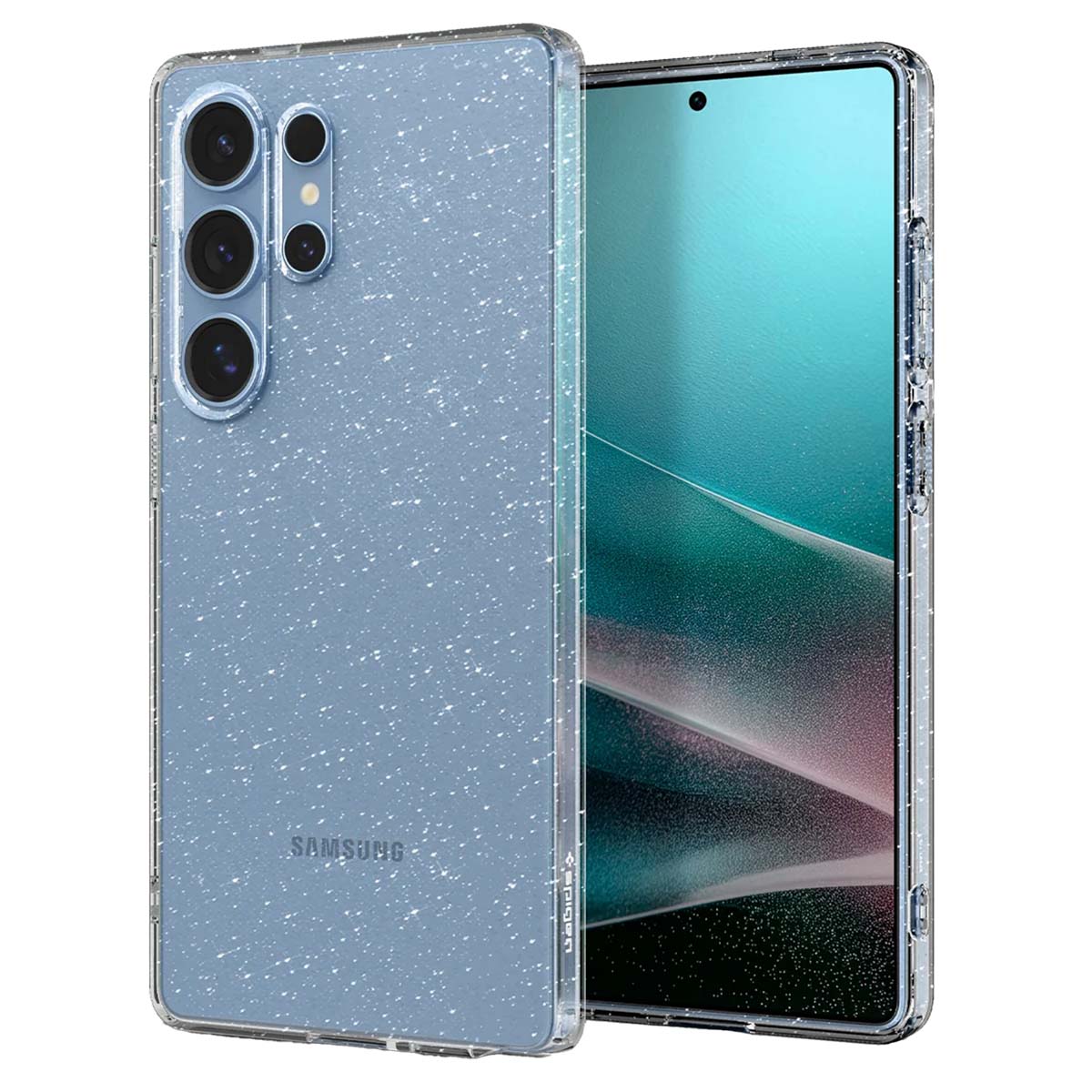 Spigen Liquid Crystal Backcover Samsung Galaxy S25 Ultra – Crystal Quartz