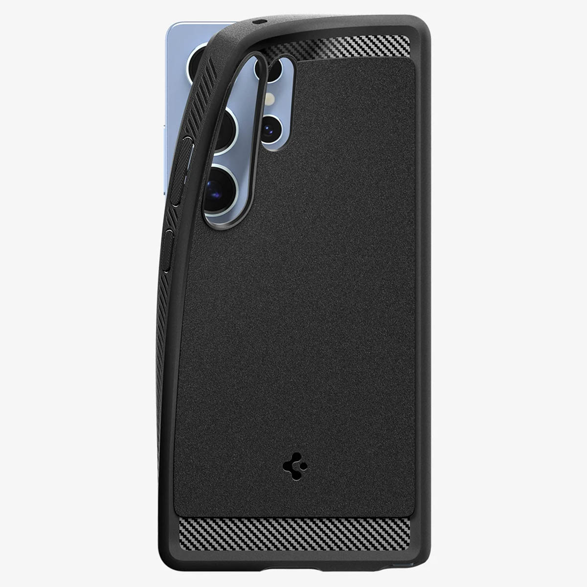 Spigen Rugged Armor Backcover MagSafe Samsung Galaxy S25 Ultra - Matte Black - Afbeelding 7