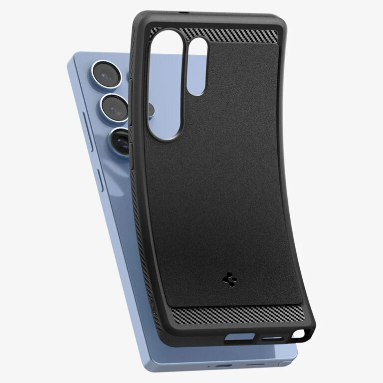 Spigen Rugged Armor Backcover MagSafe Samsung Galaxy S25 Ultra - Matte Black - Afbeelding 9