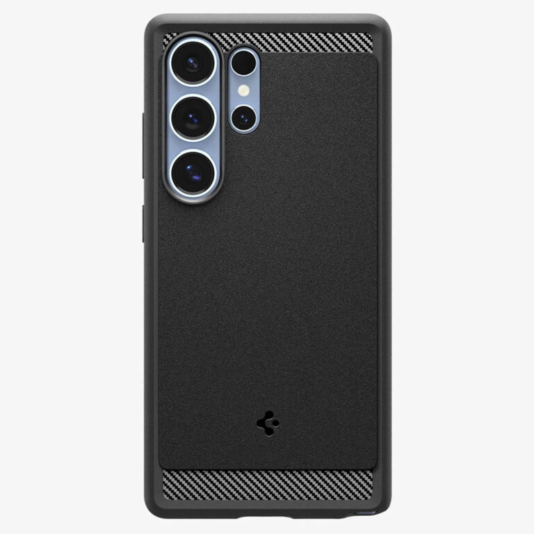 Spigen Rugged Armor Backcover MagSafe Samsung Galaxy S25 Ultra - Matte Black - Afbeelding 5