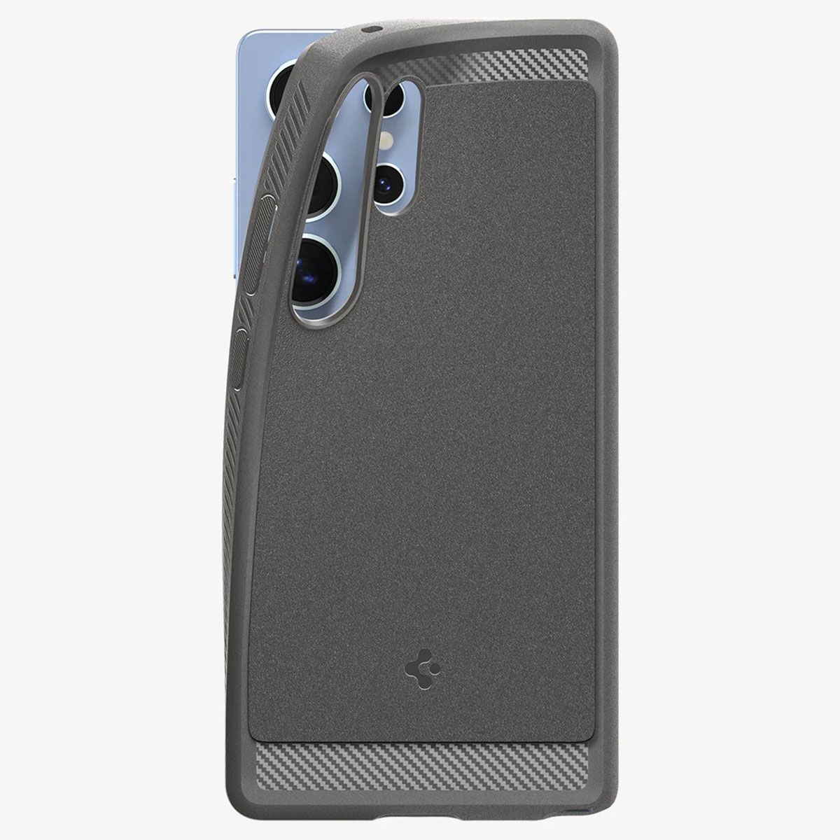 Spigen Rugged Armor Backcover MagSafe Samsung Galaxy S25 Ultra - Marble Gray - Afbeelding 7