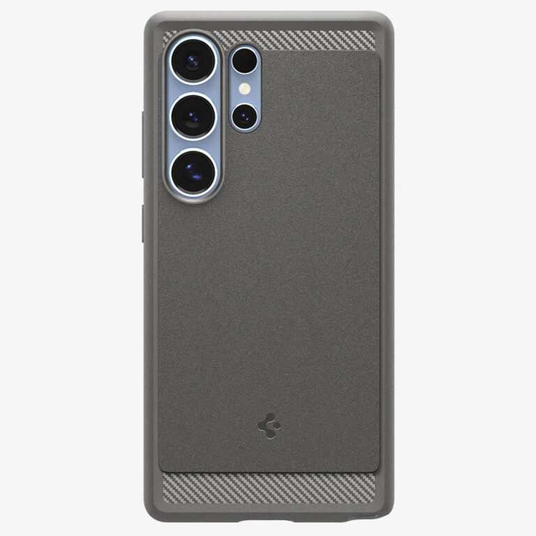 Spigen Rugged Armor Backcover MagSafe Samsung Galaxy S25 Ultra - Marble Gray - Afbeelding 5
