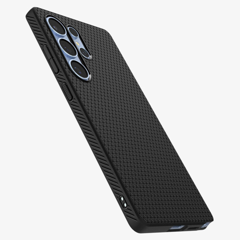 Spigen Liquid Air Backcover Samsung Galaxy S25 Ultra - Matte Black - Afbeelding 5