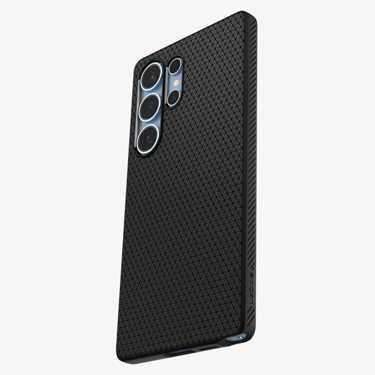 Spigen Liquid Air Backcover Samsung Galaxy S25 Ultra - Matte Black - Afbeelding 4