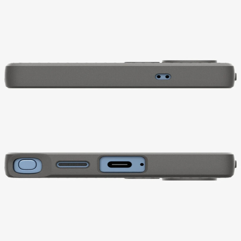 Spigen Liquid Air Backcover Samsung Galaxy S25 Ultra - Marble Gray - Afbeelding 6
