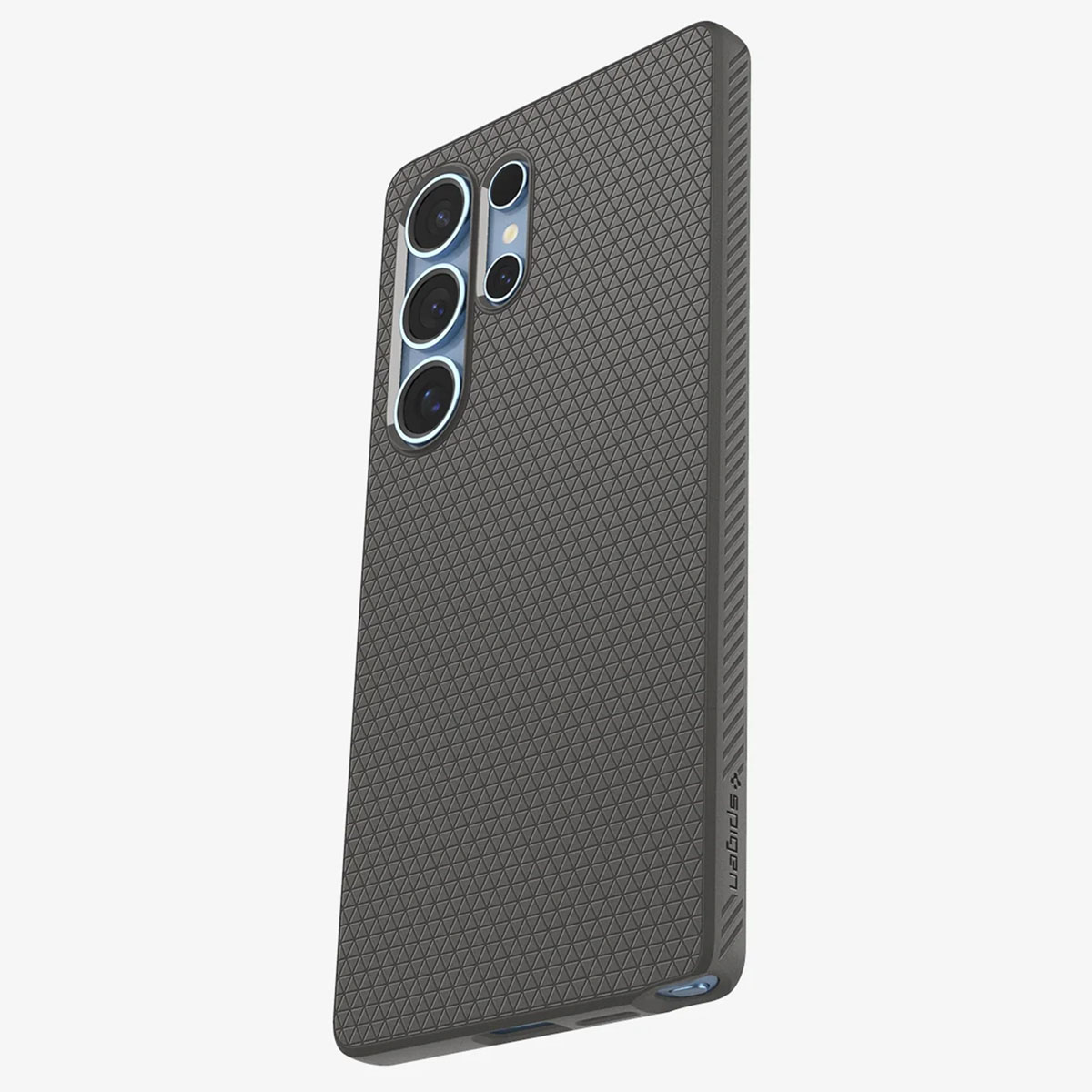 Spigen Liquid Air™ Backcover Samsung Galaxy S25 Ultra - Marble Gray - Afbeelding 3