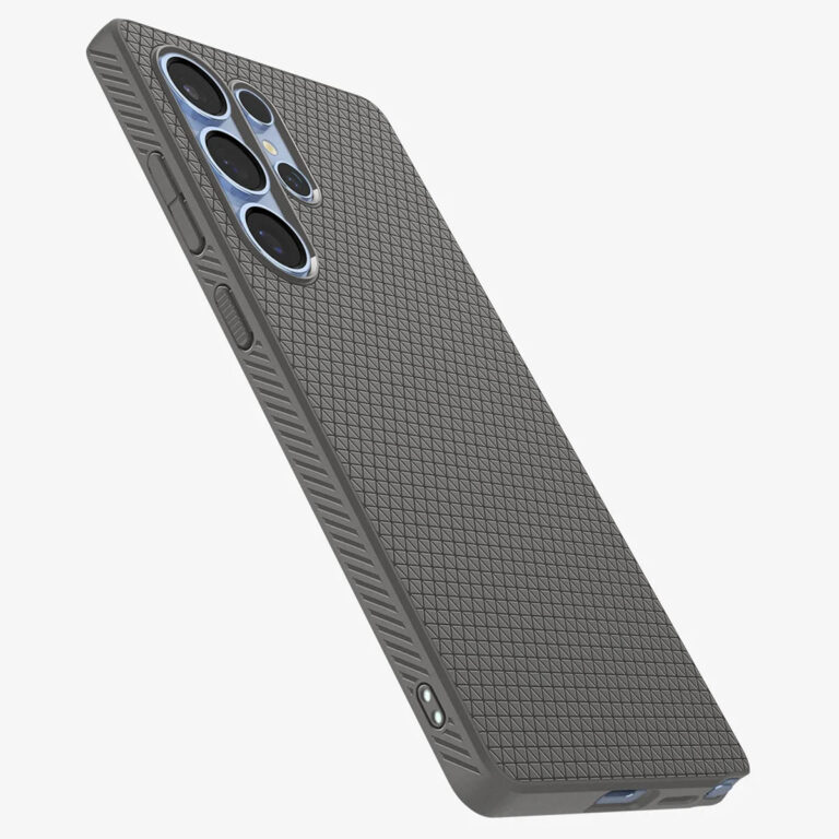 Spigen Liquid Air Backcover Samsung Galaxy S25 Ultra - Marble Gray - Afbeelding 3