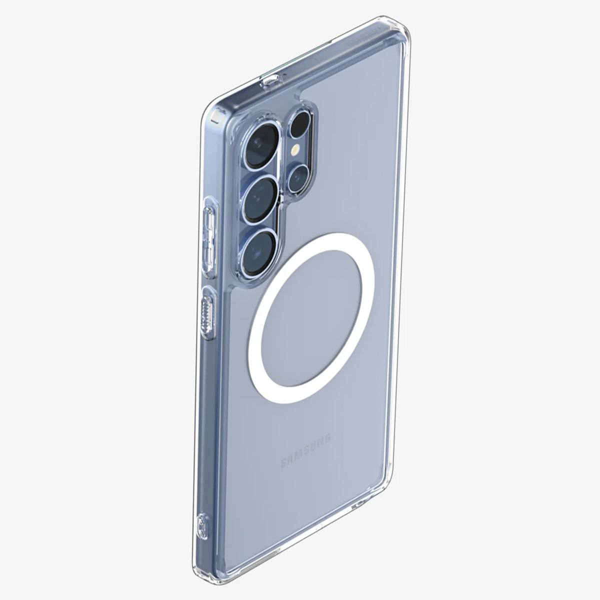 Spigen Ultra Hybrid Backcover MagSafe Samsung Galaxy S25 Ultra - Transparant - Afbeelding 7