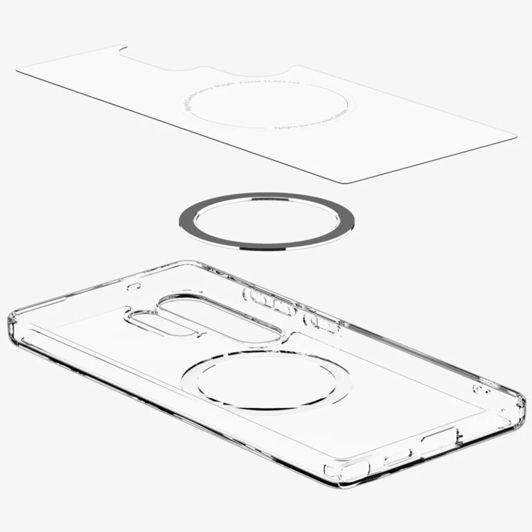 Spigen Ultra Hybrid Backcover MagSafe Samsung Galaxy S25 Ultra - Transparant - Afbeelding 9