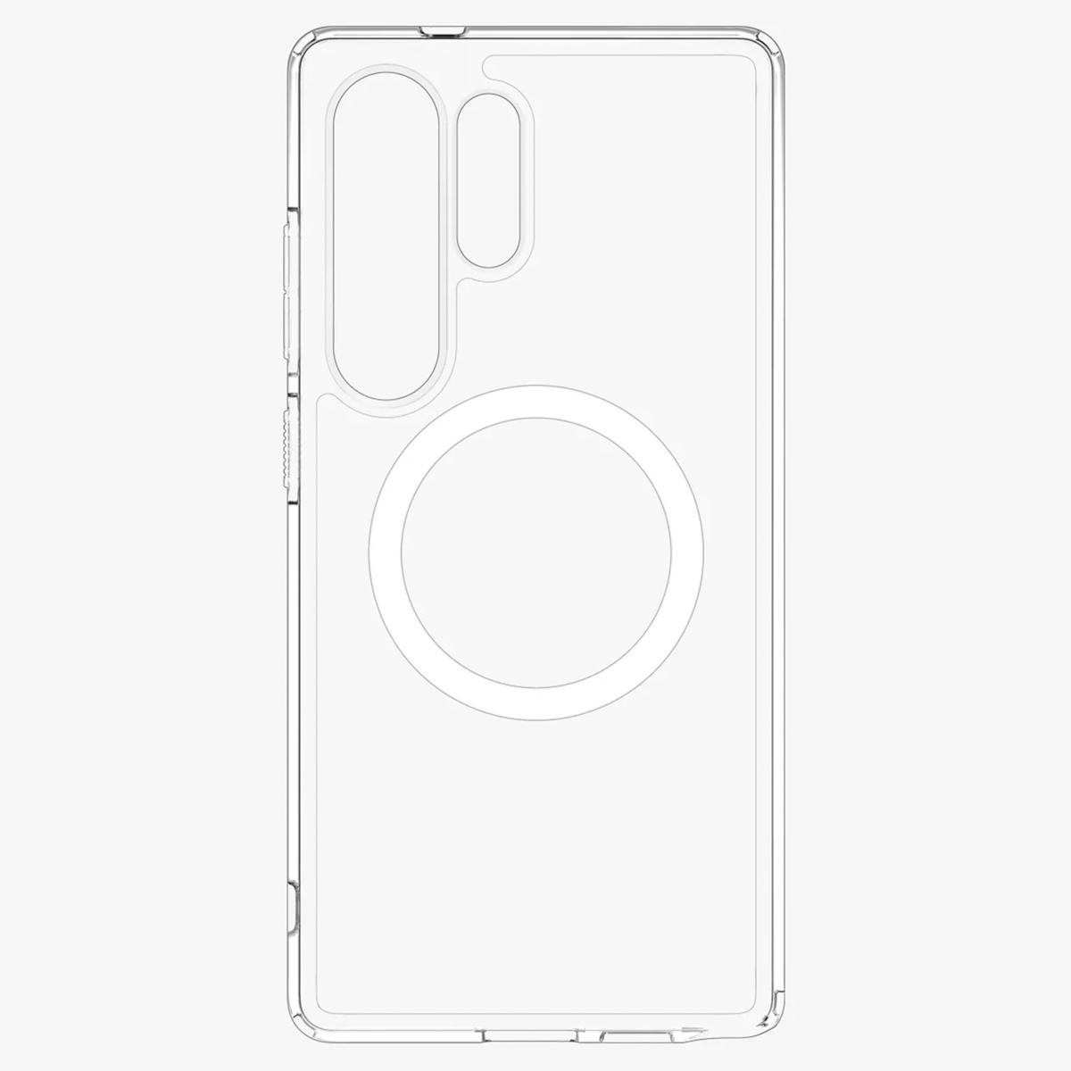 Spigen Ultra Hybrid Backcover MagSafe Samsung Galaxy S25 Ultra – Transparant