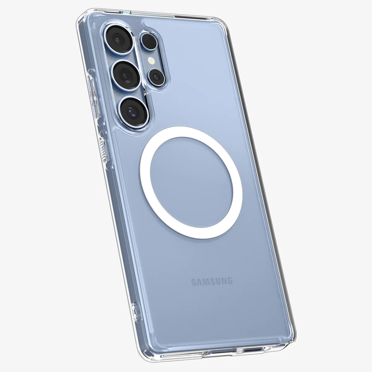 Spigen Ultra Hybrid Backcover MagSafe Samsung Galaxy S25 Ultra - Transparant - Afbeelding 3