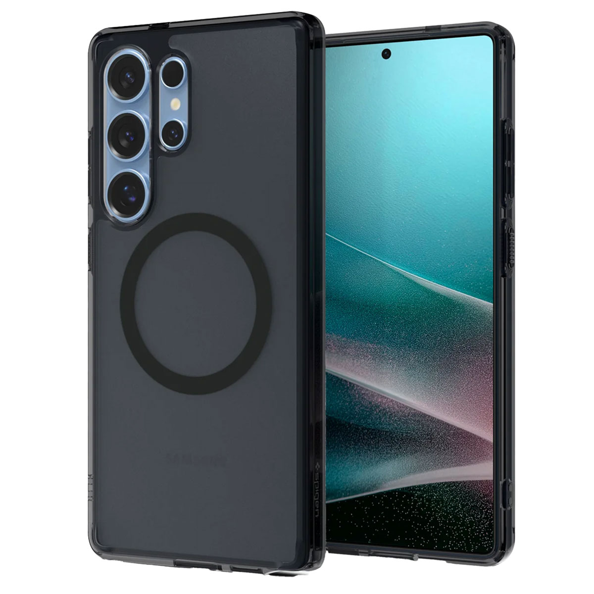 Spigen Ultra Hybrid Backcover MagSafe Samsung Galaxy S25 Ultra – Frost Black
