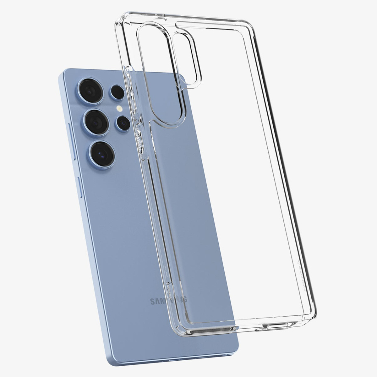 Spigen Ultra Hybrid Backcover Samsung Galaxy S25 Ultra - Crystal Clear - Afbeelding 3