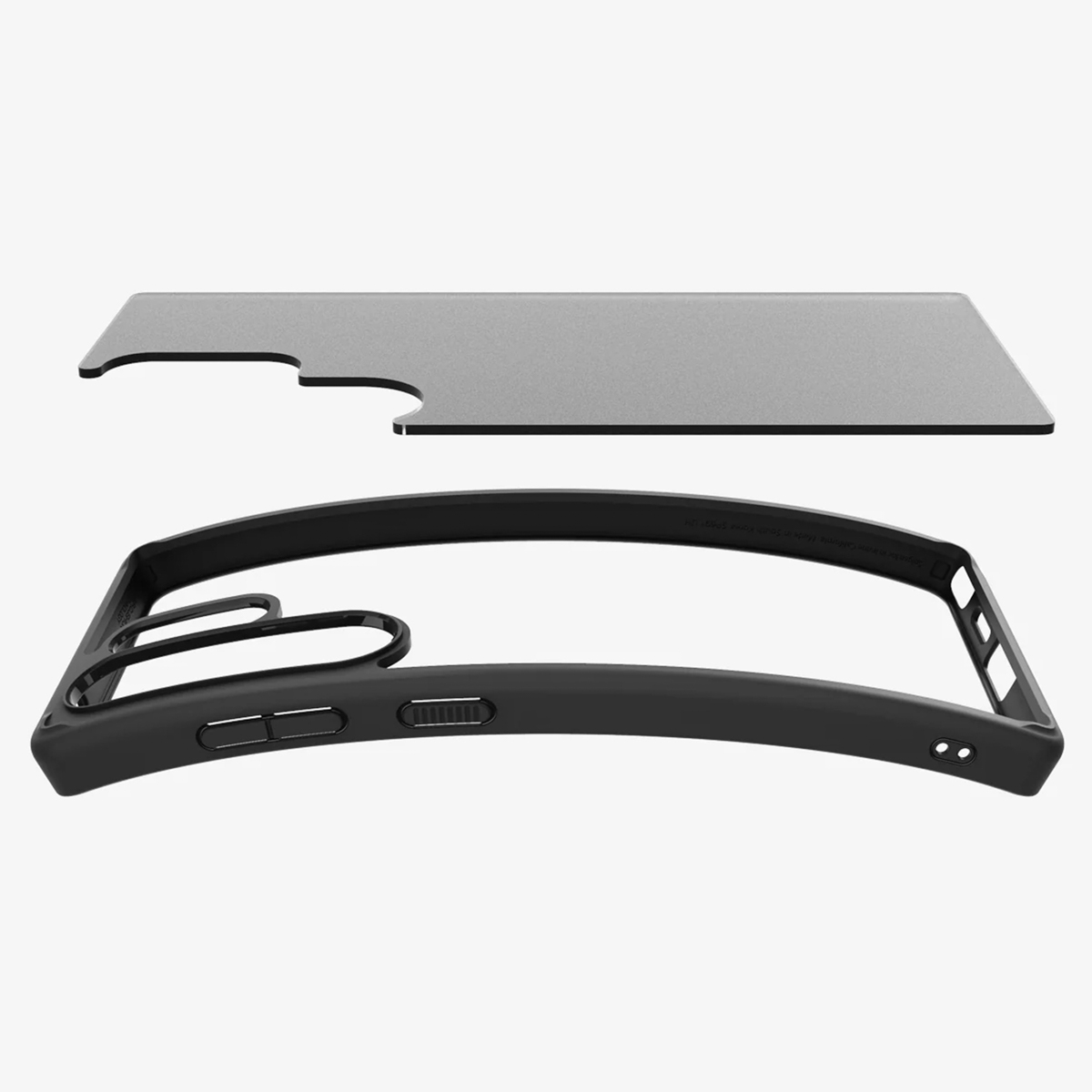 Spigen Ultra Hybrid Backcover Samsung Galaxy S25 Ultra - Frost Black - Afbeelding 7