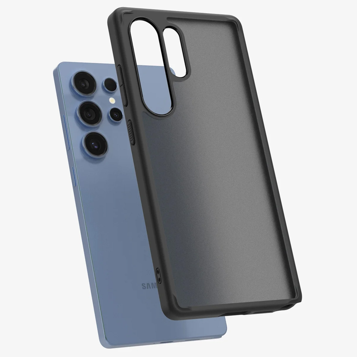 Spigen Ultra Hybrid Backcover Samsung Galaxy S25 Ultra - Frost Black - Afbeelding 3