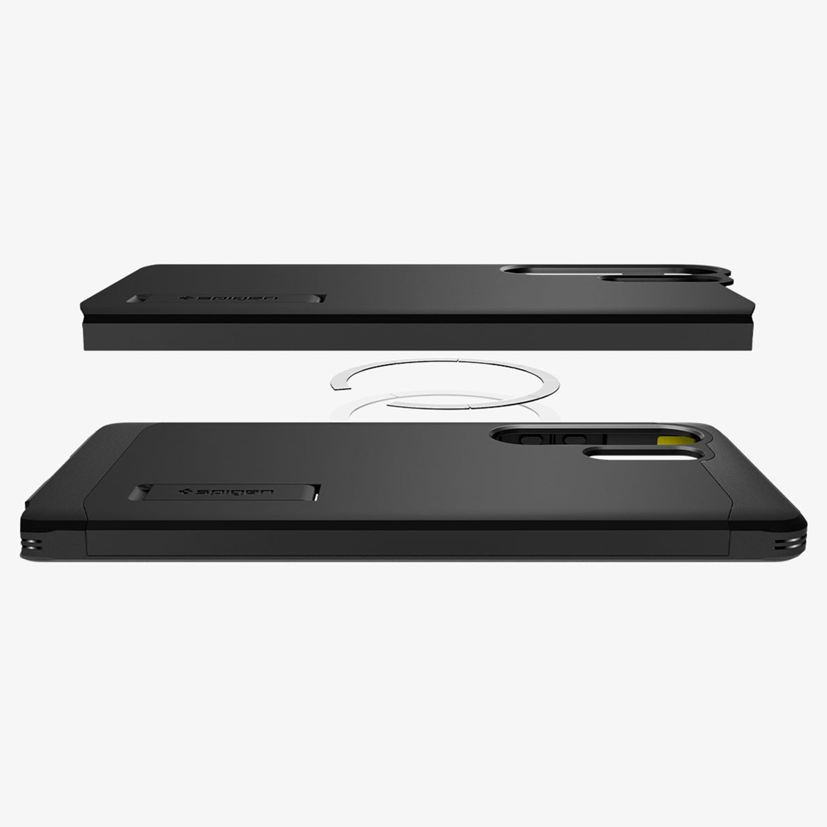 Spigen Tough Armor Backcover MagSafe Samsung Galaxy S25 Ultra - Zwart - Afbeelding 9